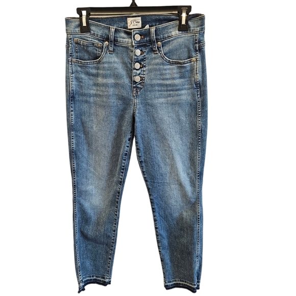 J.Crew Vintage Straight Button Fly Eco Jean Womens - Picture 1 of 6